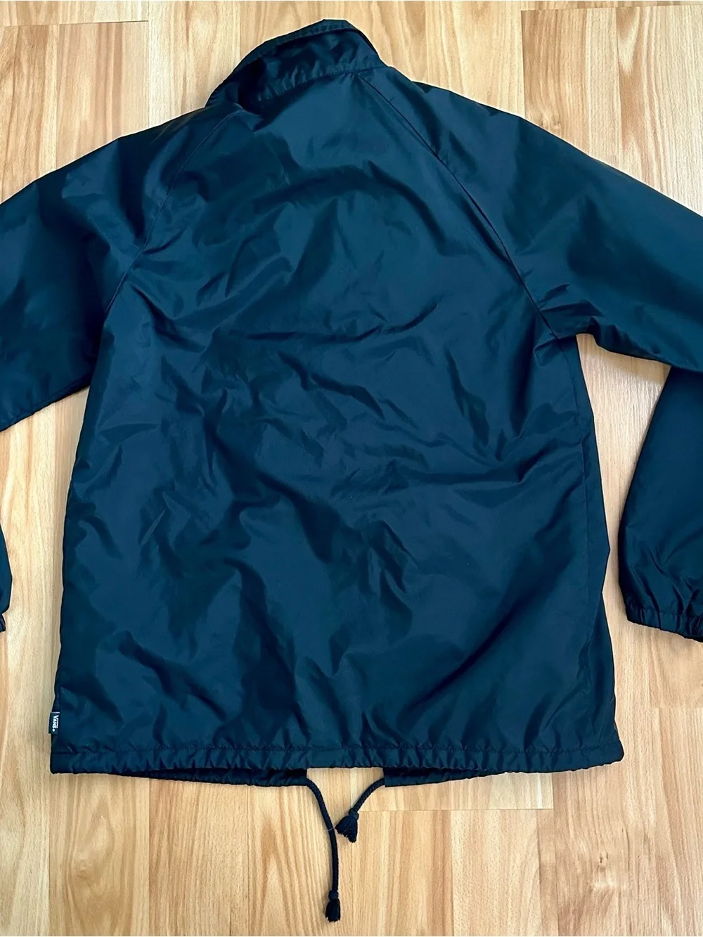 Vans Black Off the Wall Jacket with White Logo